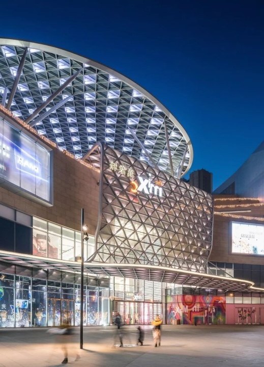 Modern SM Shopping Mall Exterior - SmartSense Case Study Location